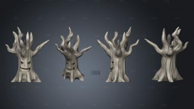 Halloween Dead Tree 2 stl model for CNC