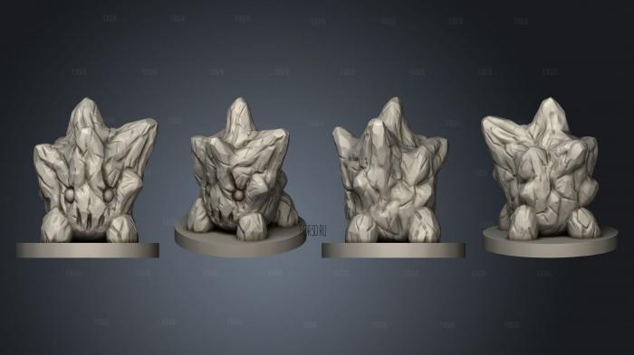 Rock 3d stl for CNC