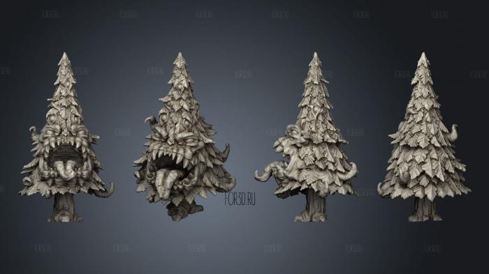 Mimic Tree Large 3d stl for CNC