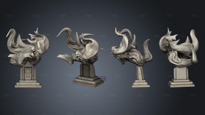 Specter Swooping 3d stl for CNC