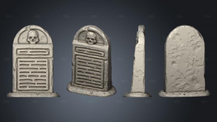 spirit gravestone V 6 3d stl for CNC