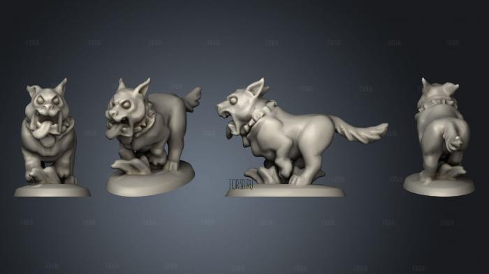 warhounds pack warhound 1 3d stl for CNC