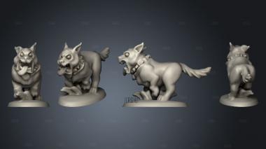 warhounds pack warhound 1 stl model for CNC