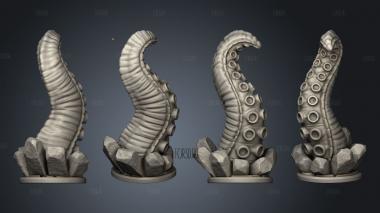 6 TH STRETCH GOAL TENTACLE 2 003 stl model for CNC