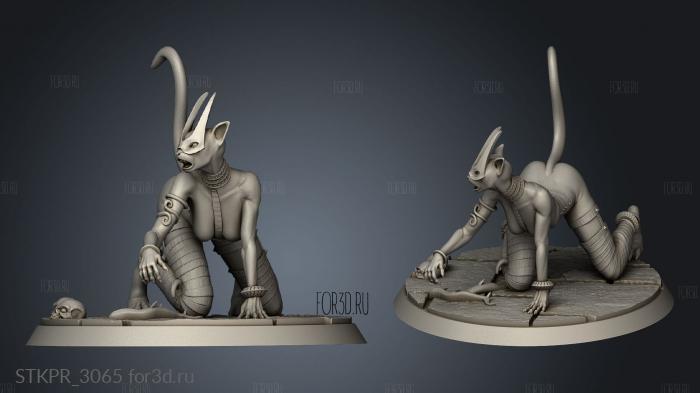 A Dance With The Vampires and Blood Cat Vampire ve 3d stl for CNC