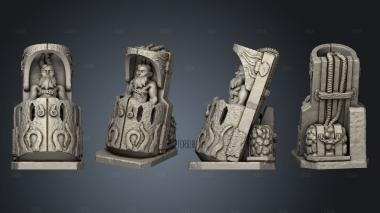 A DEN ALIEN EVIL DELIVERABLES TERRAIN CONTAINMENT TUBES Containment Tube Dwarf stl model for CNC