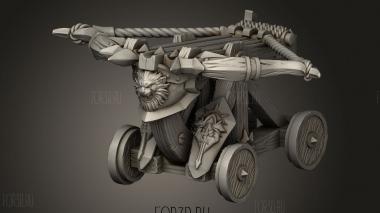 Гильдия Бойцов Балиста 3d stl модель для ЧПУ