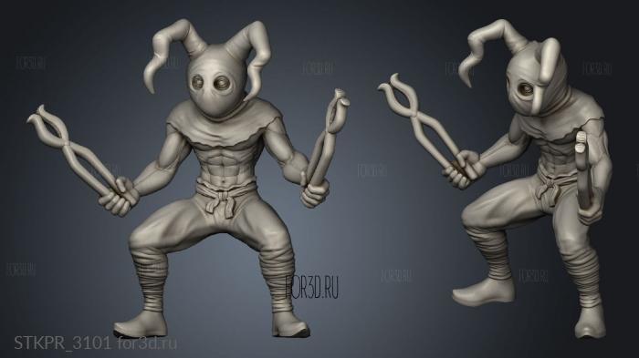 Plier Fiend Torturer 3d stl for CNC