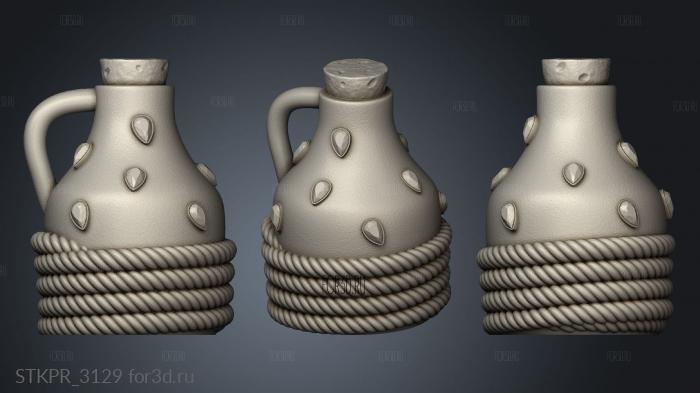 Alchemists Carafe 3d stl for CNC