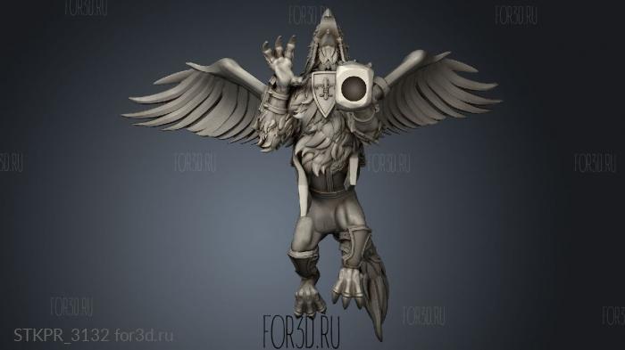 ALEXANDER THE YOUNG PRINCE GRYPHON 3d stl for CNC