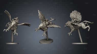 Alliance gryphon stl model for CNC