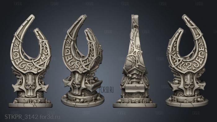 altar 3d stl for CNC