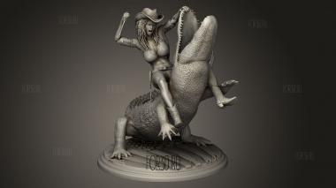 Амазонки 3d stl модель для ЧПУ