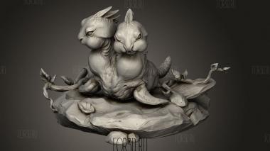 Амфипода 3d stl модель для ЧПУ