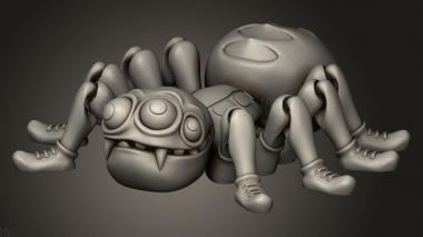 Сочлененные животные АРАНА 3d stl модель для ЧПУ