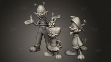 Все маньяки-животные 3d stl модель для ЧПУ