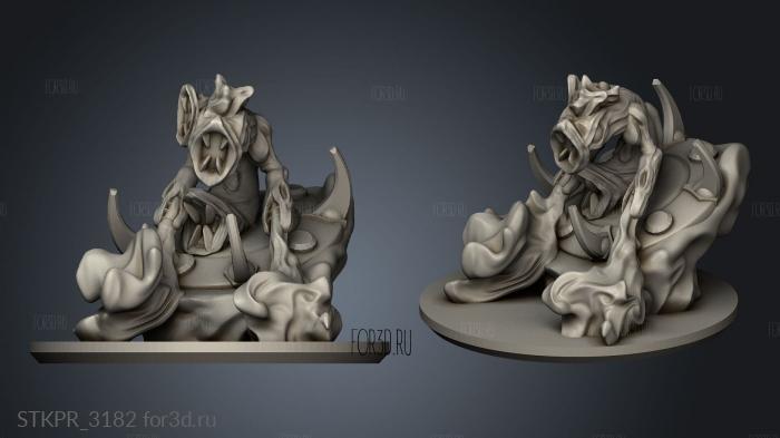 Ankylo Daemon Disc Riders 3d stl for CNC