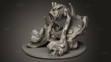 Дисковые Гонщики Демон Анкило 3d stl модель для ЧПУ