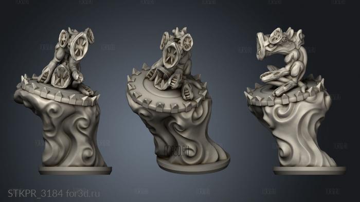 Ankylo Daemon Disc Riders 3d stl for CNC