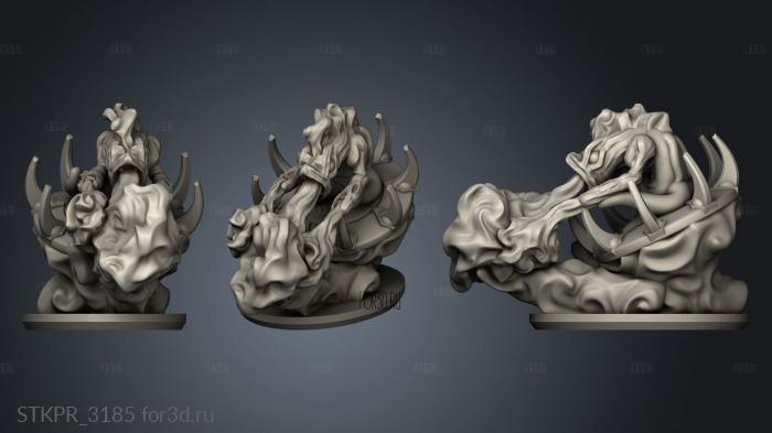 Ankylo Daemon Disc Riders 3d stl for CNC