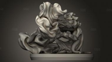 Разделитель Пламени Демона Анкило 3d stl модель для ЧПУ