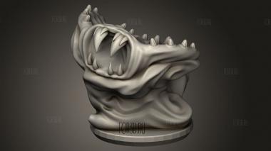 Демон Анкило 3d stl модель для ЧПУ