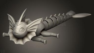 Демон Анкило 3d stl модель для ЧПУ