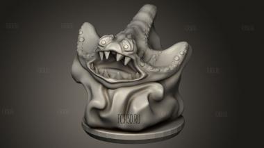 Демон Анкило 3d stl модель для ЧПУ