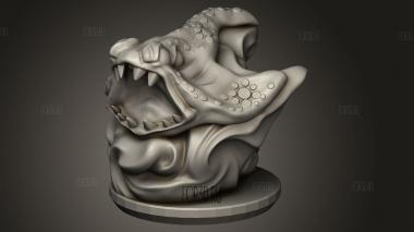Демон Анкило 3d stl модель для ЧПУ