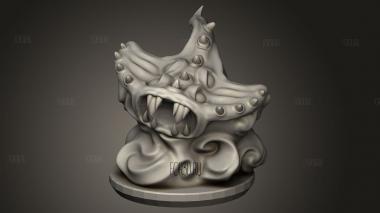 Демон Анкило 3d stl модель для ЧПУ