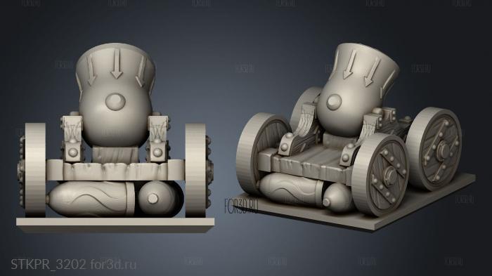 Ankylo Magma Eartuaker 3d stl for CNC