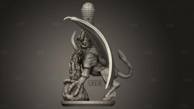 Анкило Магматический Колдун на Ламмасу 3d stl модель для ЧПУ