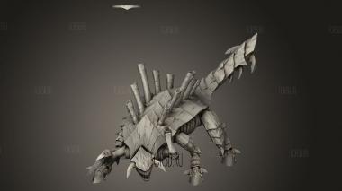 Анкилос Бывший 3d stl модель для ЧПУ