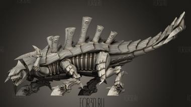 Анкилос Бывший 3d stl модель для ЧПУ