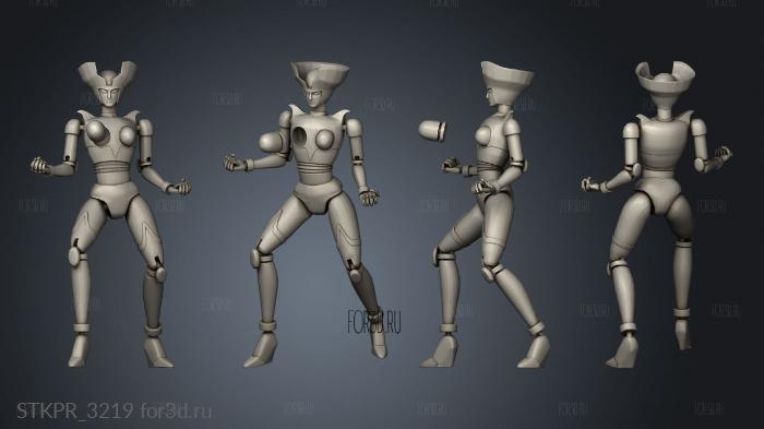 aphrodite forest 3d stl for CNC