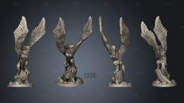 Plains harpy stl model for CNC