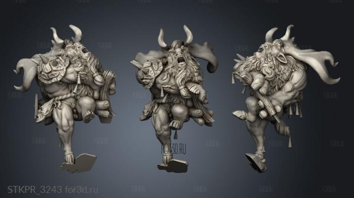 Ariche Berserker Arkhan 3d stl for CNC