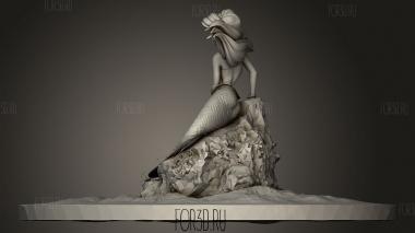 Ариэль 3d stl модель для ЧПУ