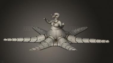 Урсула Присоединяется к x 3d stl модель для ЧПУ