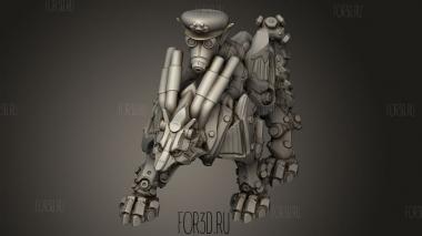 Мастер-Волчий всадник 3d stl модель для ЧПУ