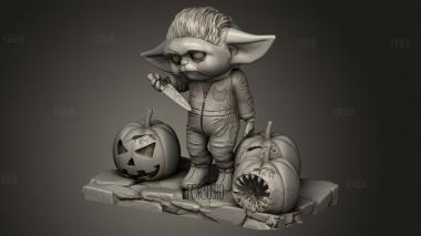 Малыш Майк Майерс 3d stl модель для ЧПУ