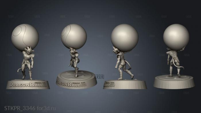 bardak ball 3d stl for CNC