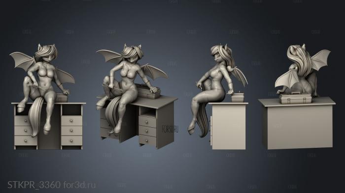 Batpony export 3d stl for CNC