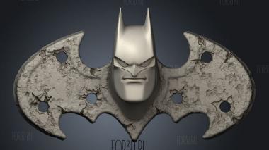 BATMAN perchero stl model for CNC