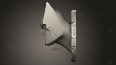 БЭТМЕН перчеро 3d stl модель для ЧПУ