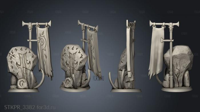 Beast Game ectives 3d stl for CNC