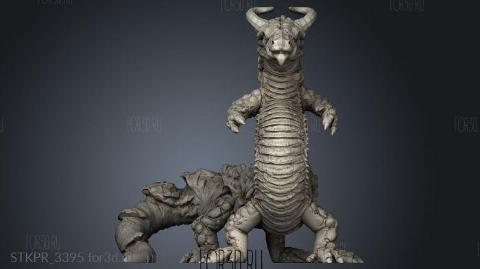 Behir 3d stl for CNC