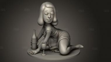 Бет Рик и Морти 3d stl модель для ЧПУ