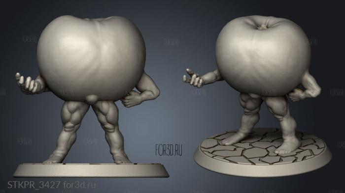 Big Mr Tong Sexy Come Here Peach Manv 3d stl for CNC
