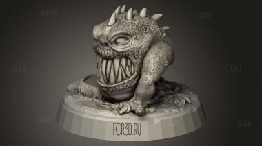 Черную Морковь Грызут Звери 3d stl модель для ЧПУ
